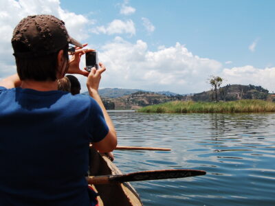 canoeing-lake-bunyonyi Lake Bunyonyi safari